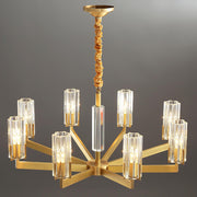 Kayla Brass Chandelier-DWHOME