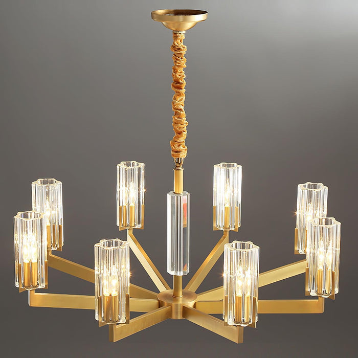 Kayla Brass Chandelier - DWHOME