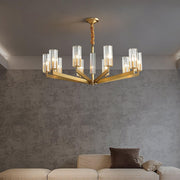 Kayla Brass Chandelier-DWHOME