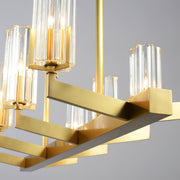 Kayla Brass Chandelier-DWHOME