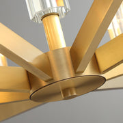 Kayla Brass Chandelier-DWHOME