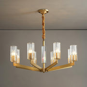 Kayla Brass Chandelier-DWHOME