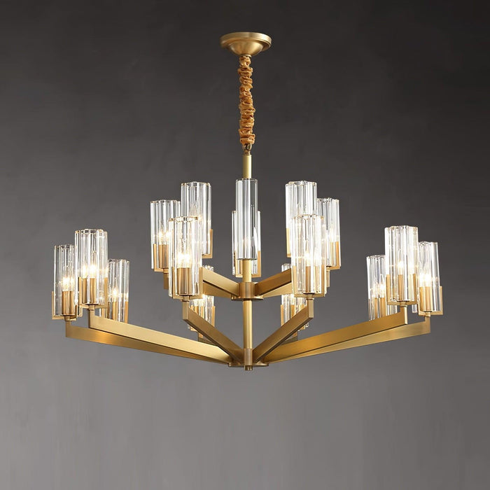 Kayla Brass Chandelier - DWHOME