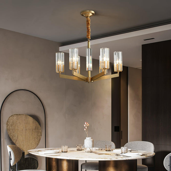 Kayla Brass Chandelier - DWHOME