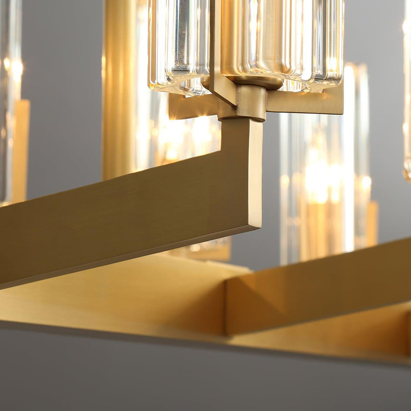 Kayla Brass Chandelier-DWHOME