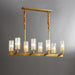 Kayla Brass Chandelier - Vakkerlight