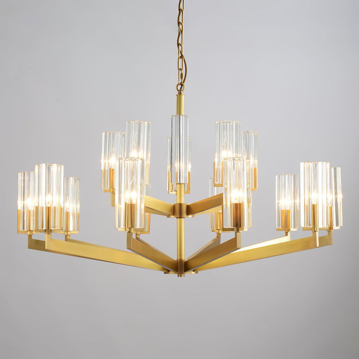 Kayla Brass Chandelier - DWHOME