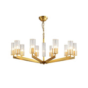Kayla Brass Chandelier-DWHOME