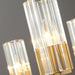 Kayla Brass Chandelier - Vakkerlight