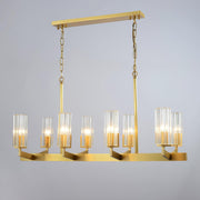 Kayla Brass Chandelier-DWHOME