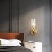 Kayla Brass Wall Lamp.