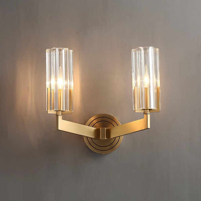 Kayla Brass Wall Lamp.