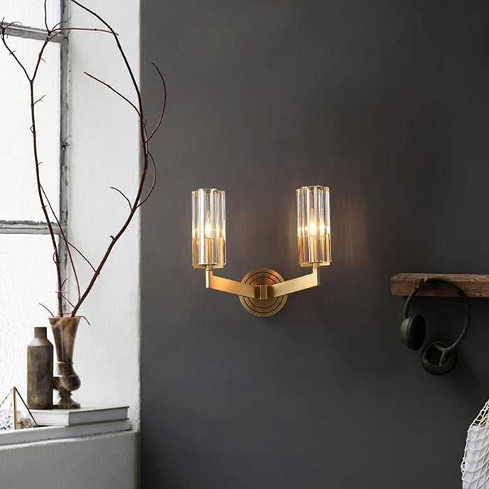 Kayla Brass Wall Lamp.