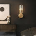 Kayla Brass Wall Lamp.