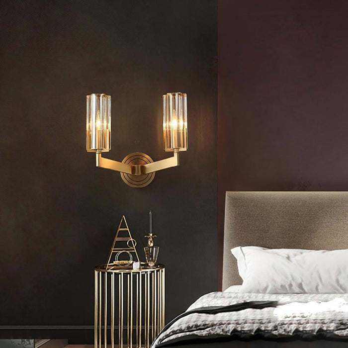 Kayla Brass Wall Lamp - DWHOME