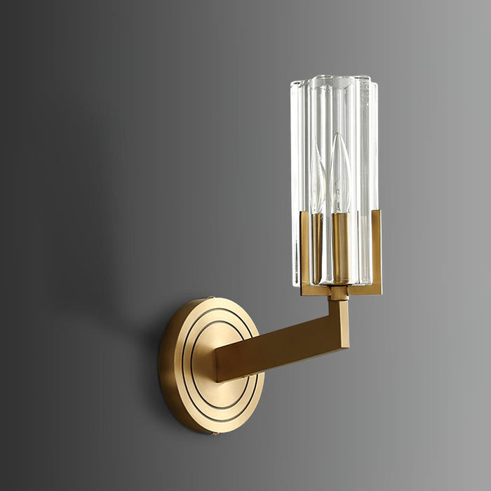 Kayla Brass Wall Lamp.