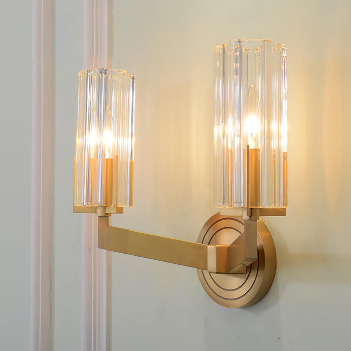 Kayla Brass Wall Lamp.