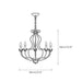 Kempton Chandelier-DWHOME