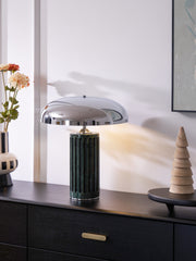 Aurelio Dome Table Lamp-DWHOME