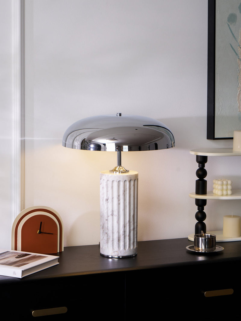 Aurelio Dome Table Lamp-DWHOME
