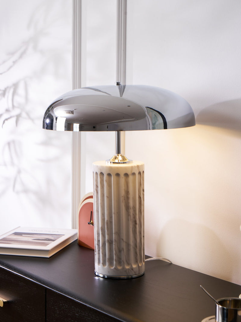Aurelio Dome Table Lamp-DWHOME
