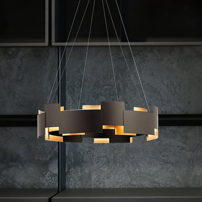 Kichler Oval Chandelier.