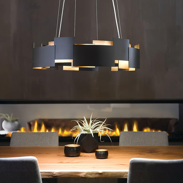 Kichler Oval Chandelier.