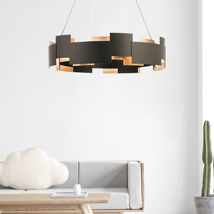 Kichler Oval Chandelier.