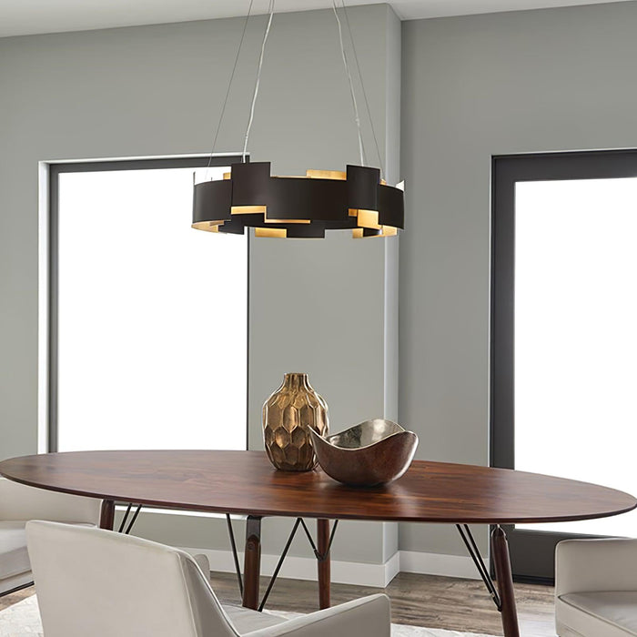 Kichler Oval Chandelier.