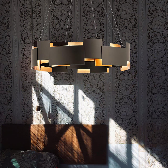 Kichler Oval Chandelier.