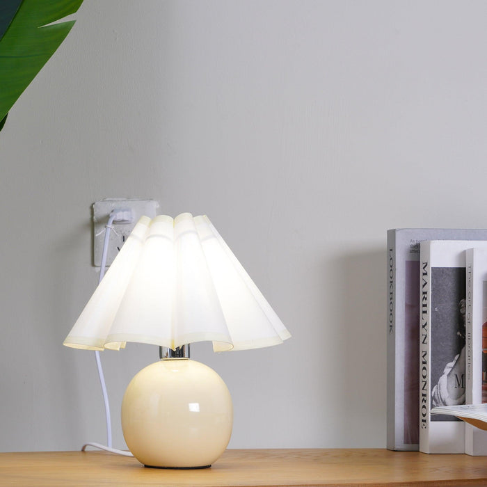 Kicsi Knife Pleat Table Lamp - DWHOME