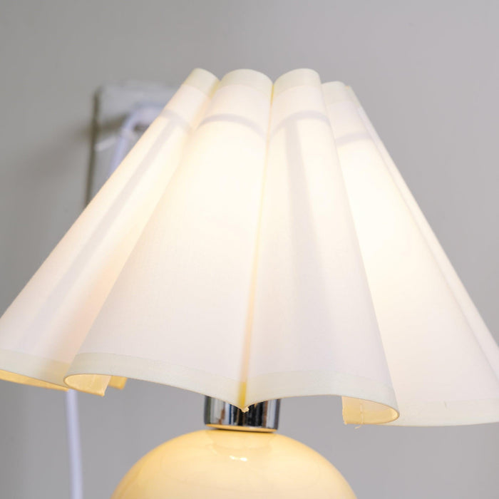 Kicsi Knife Pleat Table Lamp - DWHOME