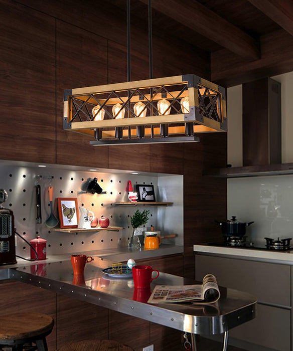 Kitchen Island Rectangle Chandelier - DWHOME