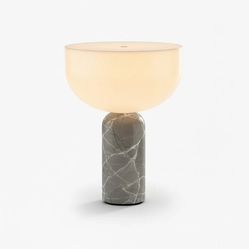 Arno Sphere Marble Table Lamp-DWHOME