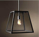 Kjell Glass Case Quadriplet Hanging Lamp.