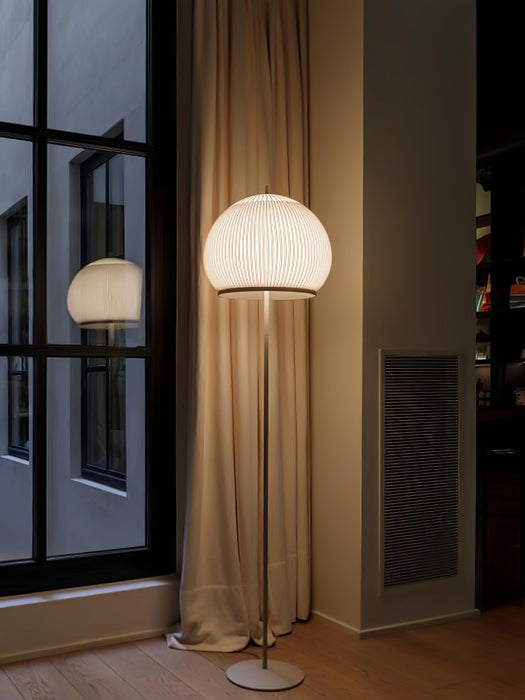 Lantern Knit Floor Lamp.