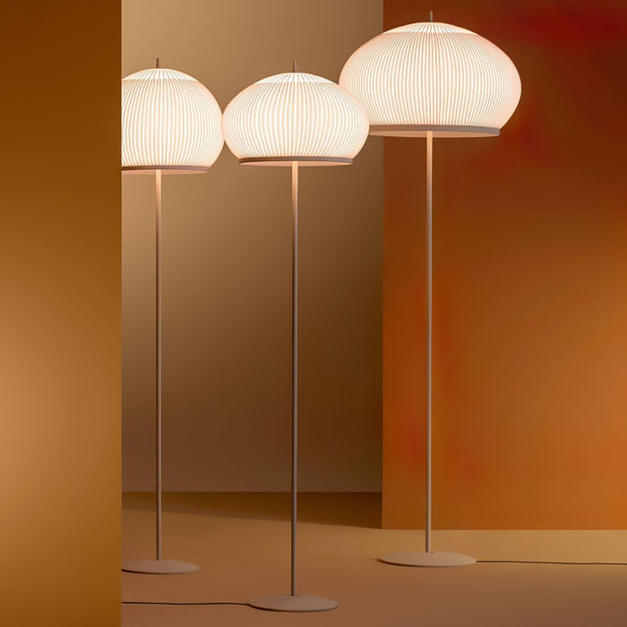 Lantern Knit Floor Lamp.