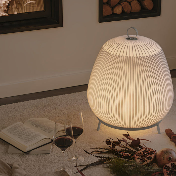 Lantern Knit Table Lamp.