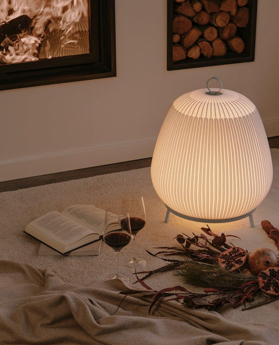 Lantern Knit Table Lamp-DWHOME