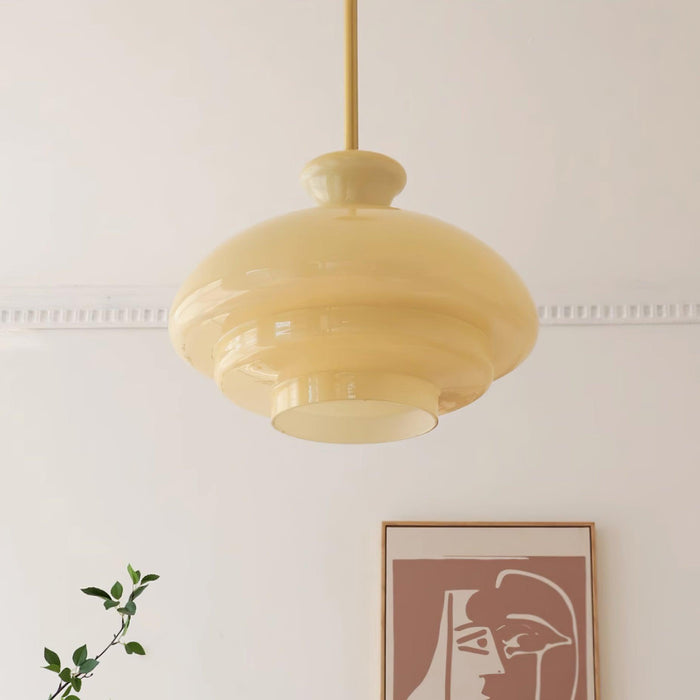 Paolina Glass Pendant Lamp-DWHOME