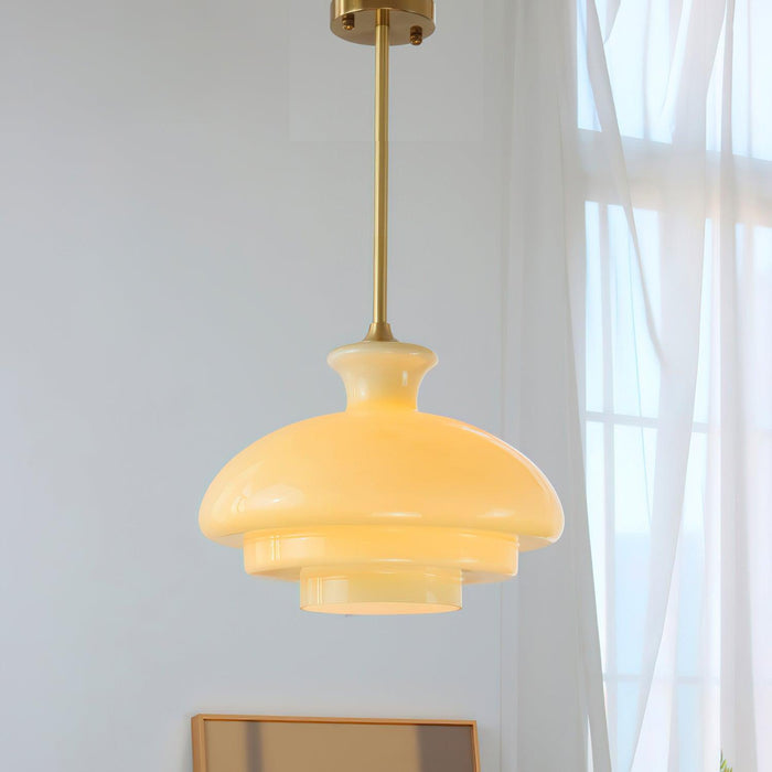 Paolina Glass Pendant Lamp-DWHOME