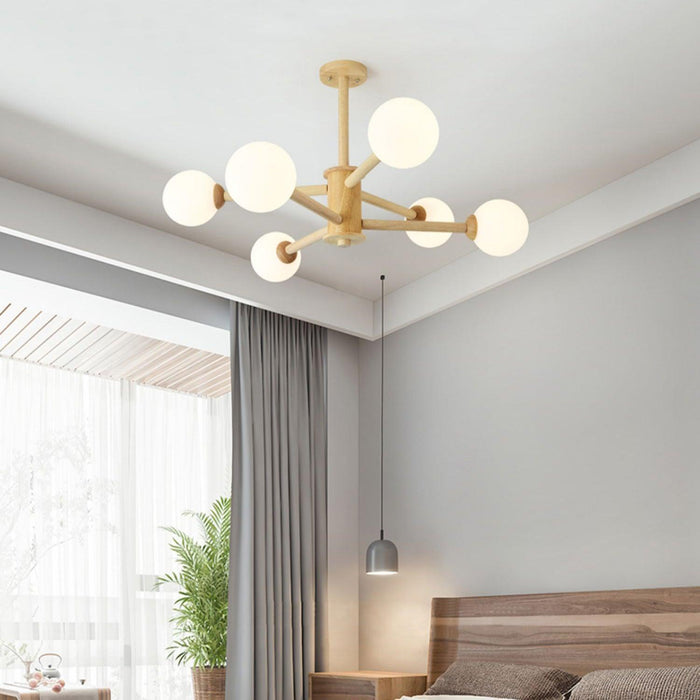 Kozan Wooden Chandelier - DWHOME