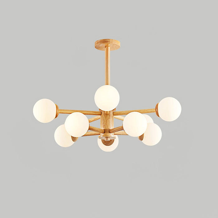 Kozan Wooden Chandelier - Vakkerlight