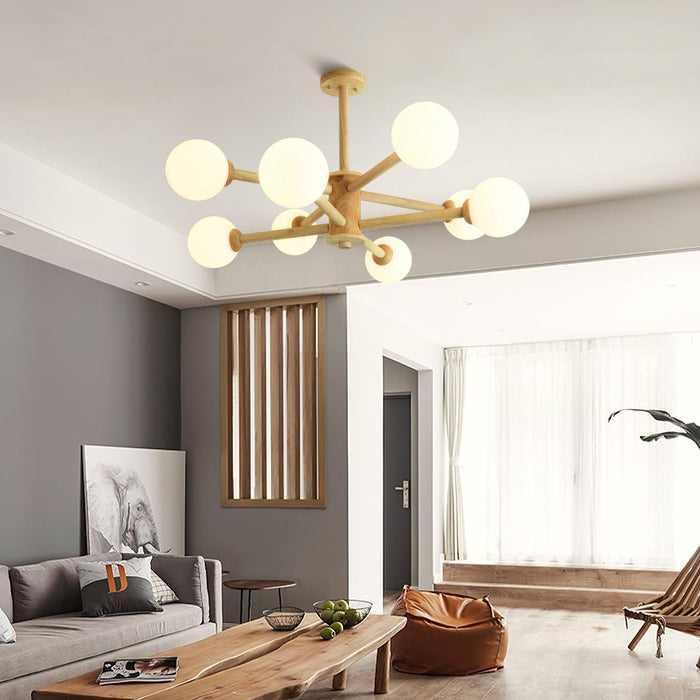 Kozan Wooden Chandelier - DWHOME