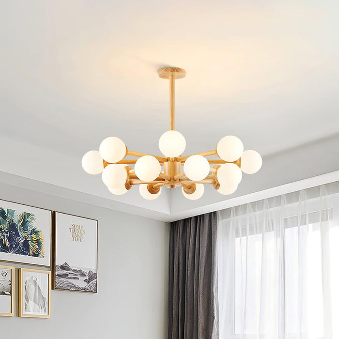 Kozan Wooden Chandelier - DWHOME