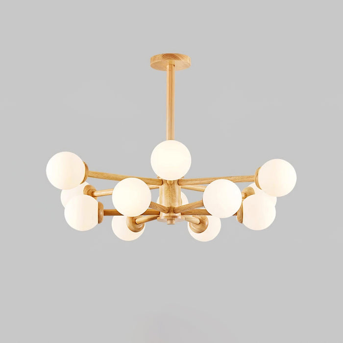 Kozan Wooden Chandelier - Vakkerlight