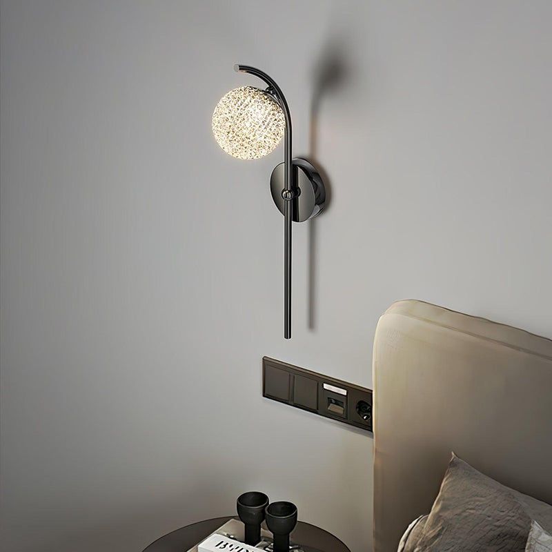 Ksovv Crystal Wall Lamp-DWHOME