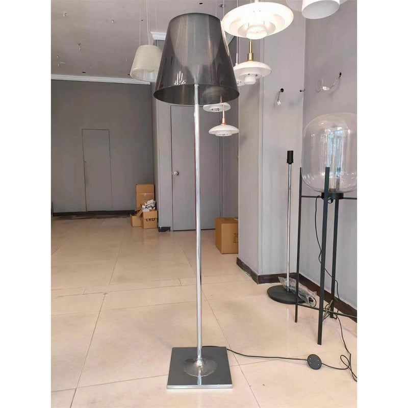 Chrome Prism Floor Lamp-DWHOME