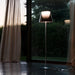 Chrome Prism Floor Lamp.