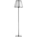 Chrome Prism Floor Lamp.